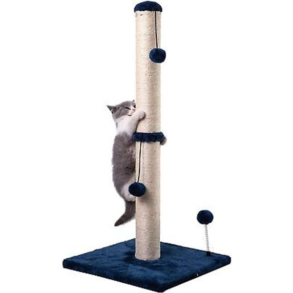 34 Tall Cat Scratching Post Premium Basics Kitten Scratcher Sisal Scrac