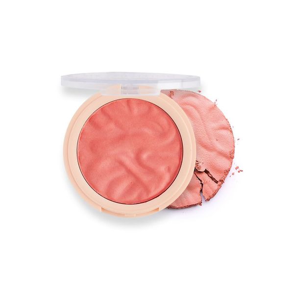 Revolution Beauty, Blusher Reloaded, Pressed Powder Face Blusher, Highly Pigmented & Long Lasting Formula, Rhubarb & Custard, 0.26 Oz.