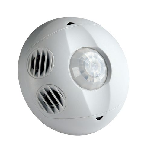 Leviton OSC05-M0W Ceiling Mount Occupancy Sensor, Multi-Technology, 180 Degree, 500 sq. ft. Coverage, Self-Adjusting, White