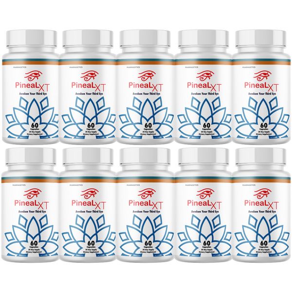 Pineal XT, PinealXT Pineal Gland Support & Energy Pills - 10 Bottles