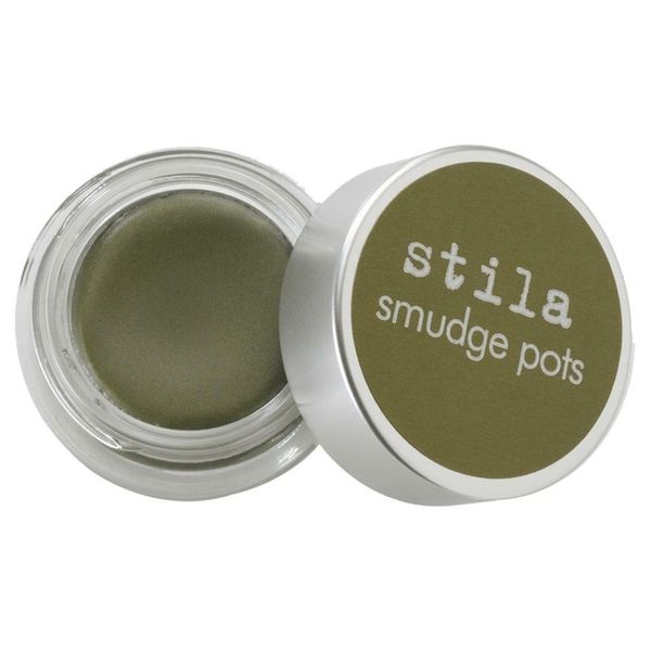 Stila Jade Smudge Pot Unique Gel Eyeliner and Shadow 0.14 oz NIB Green Olive Clr