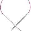 KnitPro 40 cm x 3.5 mm Nova Fixed Circular Needles, Silver
