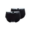 Ceceba Herren Slip schwarz Uni 2er Pack 9