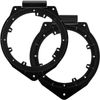 KICKER DSC6504 6.5" OEM SPEAKER REPLACEMENT FULL KIT FOR CHEVY MALIBU 2008-12