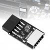 HALOULENI Motherboard USB Front Panel Header Extender - USB 3.1/3.2 Type-C to 9-Pin Internal Header