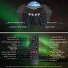 2in1 Star Galaxy Projector Aurora Night Light Moon Nebula +Bluetooth Speaker