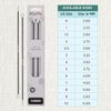 KnitPro Karbonz Single Pointed Needles 14" (35cm) | 3.00 mm