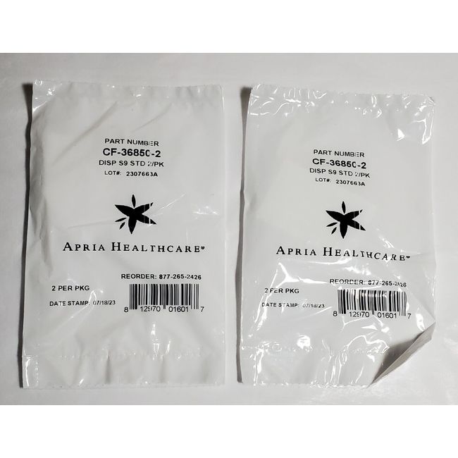 Apria Healthcare CF-36850-2 CPAP Filters - Two Packs, Four Filters Total