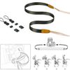 Samcos Camera Shoulder Neck Adjustable Length Camera Strap for SLR Compact Cameras and Digital Cameras, green
