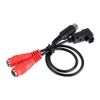 USB Simulator Cable Compatible with FUTABA, JR, Spektrum, Walkera, etc. (Black)