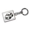 MKJP Custom Key Chain Mazda CX-5 KF Base: White Car Color: White