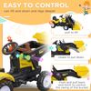 Kids Ride on Excavator with Front Loader Digger for 3 Years Old