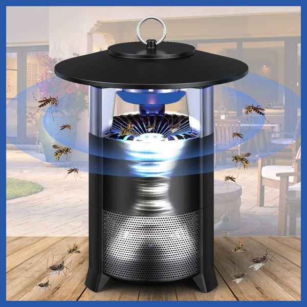 Indoor Insect Trap - Catcher & Killer for Mosquitos, Gnats, Moths, Fruit Flies