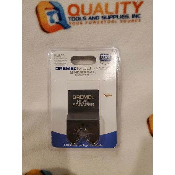 New Dremel MM600 Multi-Max OSCILLATING TOOL Universal Quick Fit Rigid Scraper