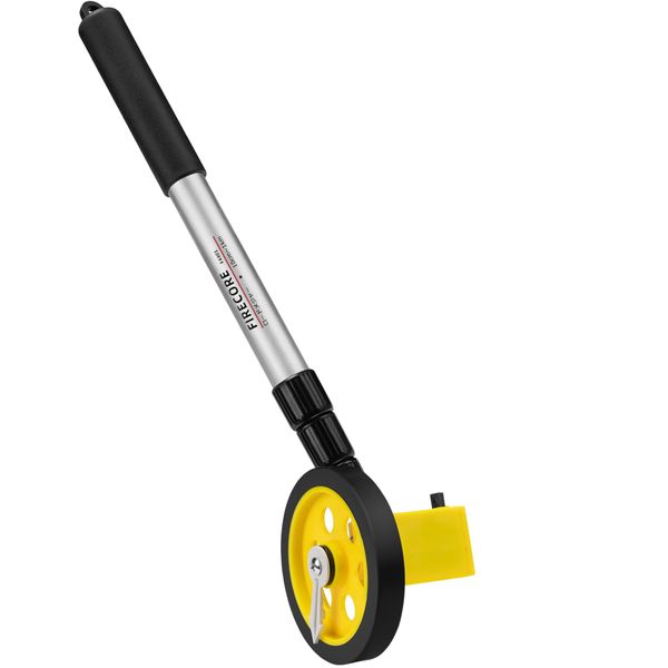 Firecore F4401 Road Measure, Walking Measure, Distance Measuring Device, 4 Digit Counter, 3.9 - 399.8 ft (10 cm) Units, 4 Levels Extendable, Small Wheels, Counting Measures, Ground Equipment, Physical Education Equipment, Distance Measurement, For Schools