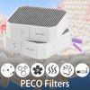 Pre-Filter for Molekule Air Purifier with High efficiency Activated carbon, 4 Pack