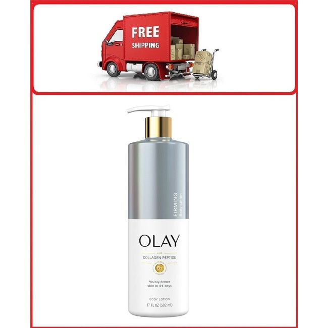 Olay Firming & Hydrating Body Lotion with Collagen, 17 fl oz Pump