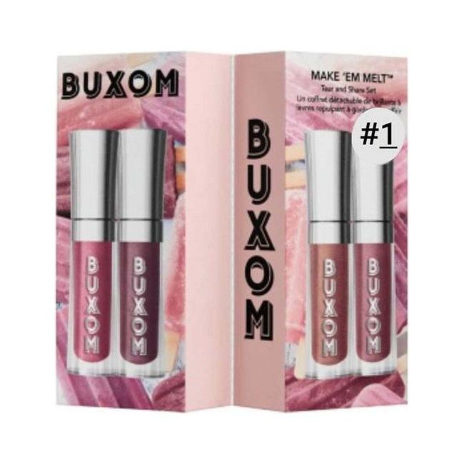 Buxom BUXO16 Make Em Melt Tear & Share Lip Polish Set