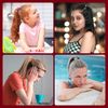 Pack of 8 Girls Hair Bobbles Elastic Bands Hair Bands Elastic Style 12