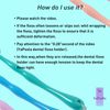 YaPoola Design Reusable NO-Waste Dental Floss Handle 2 Counts for Adults and Kids Teeth Cleaning Interdental Brush Unflavored Floss Picks Colorful floas Holder Flosser