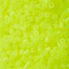 marutahaningu (Malte Haaning) Dianthus Beads Fluorescent Clear Yellow (Solid) Mh207 – 34