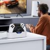 NEWDERY PS5 Controller Charging Station, Quick Charging Station for Playstation 5 Controller, Single Controller Charging Stand as Replacement for PS5 Controller and PS5 Pro Controller