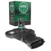 NTK Turbocharger Boost Sensor compatible with Ford Focus 2.0L L4 2013-2018