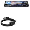 BoxWave Cable Compatible with PRUVEEO H5-4CH Dash Cam - DirectSync Cable, Durable Charge and Sync