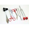 6 pcs Reflex Percussion Taylor Hammer Penlight Tuning Fork C 128 C 512 +scissors