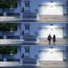270LED Solar Power PIR Motion Sensor Light Outdoor Security Garden Waterproof