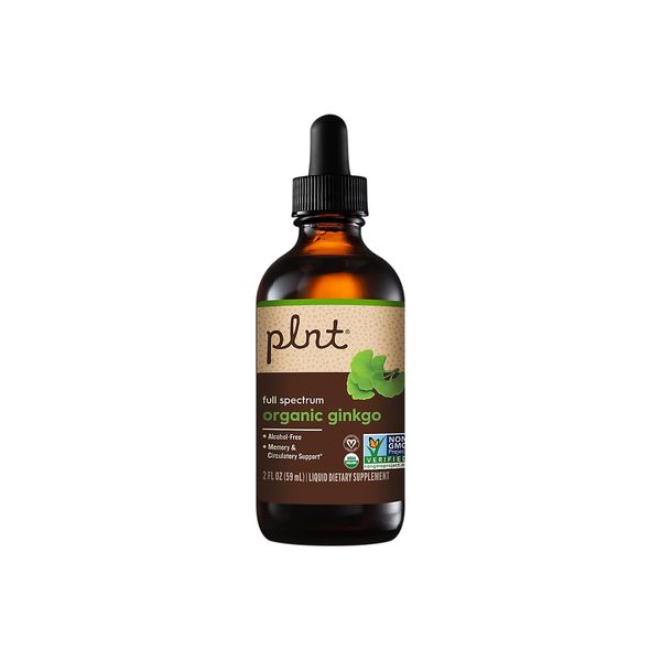 Organic Liquid Ginkgo, Alcohol-Free, Memory & Circulatory Support (2 fl. oz.)