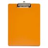 Klemmbrett MAULflexx, Durable A4 Writing Tablet, Retractable Hanging Loop. Clipboard 4 Schreibplatte Orange