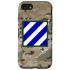 iPhone SE (2020) / 7 / 8 3rd Infantry Division (ID) Patch - Multicam Camo Camouflage Case