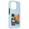 Surfing Capybara Retro Sunset Beach Ocean Wave Summer Vibes Case for iPhone 14 Pro