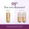 Reserveage Beauty, Resveratrol 250 mg, Antioxidant Supplement for Heart and Cellular Health, Supports Healthy Aging and Immune System, Paleo, Keto, 120 Capsules