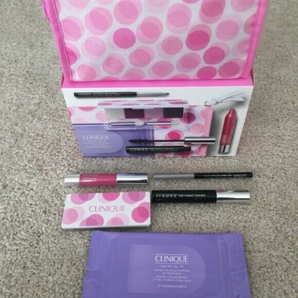 NIB Clinique 6 piece Spring Into Color Holiday Gift Set