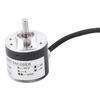 Incremental Rotary Encoder, 600P/R Photoelectric Optical Rotation Encoder 5V-24V 6mm Shaft Voltage Power Supply
