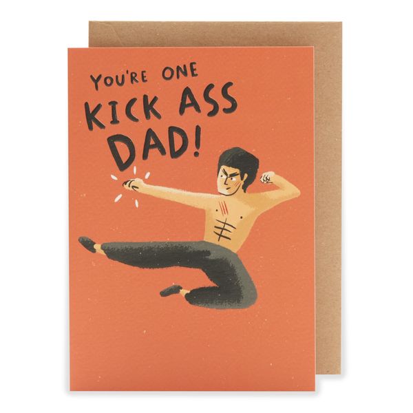 Kindred - Kick Ass Dad - Father's Day Card