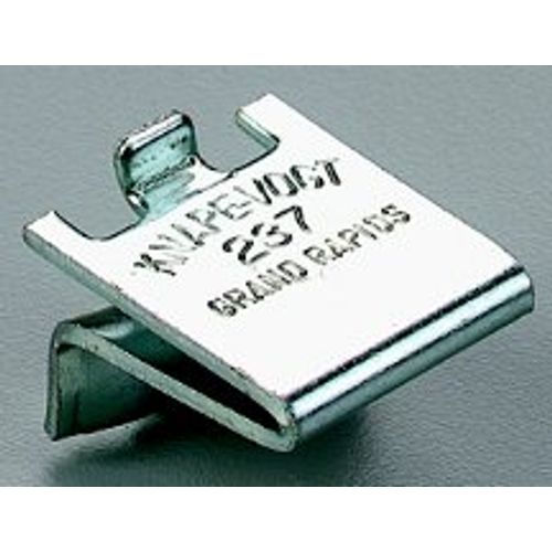 Knape & Vogt 237 ZC 237 Series Shelf Pilaster Support, Zinc