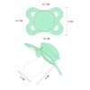 LittleForBig Bigshield Generation-3 Single Adult Sized Pacifier Green