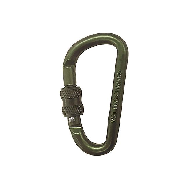 HIGHMOUNT Carabiner Screw Lock 6mm Olive