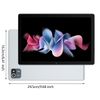 Tablet 10.1 inch Android 13 Tablet 6+64GB RAM Quad Core 1280×800 IPS WIFI HD 