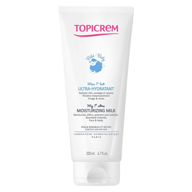 Topicrem Baby Ultra Hydratant Moisturizing Milk-Nemlendirici Süt 200ml