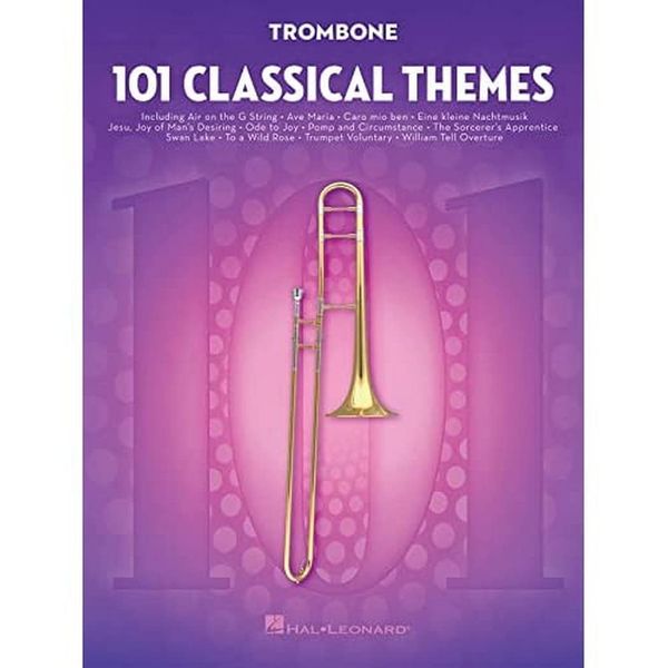 101 Classical Themes -For Trombone- (Book): Noten, Sammelband für Posaune