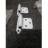 20 2pk Ulta Hardware White Hinge Self-Closing FLUSH  #34912