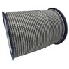 8mm Grey Polypropylene Braided Poly Rope Cord x 100 Metre Strong String