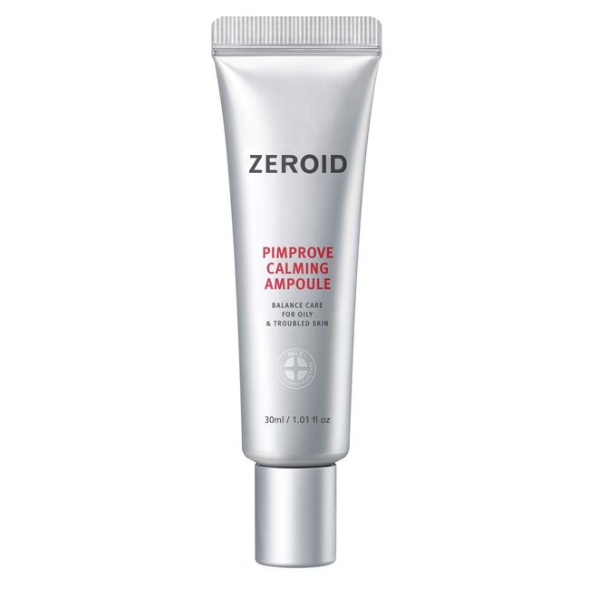 ZEROID Pimprove Calming Ampoule Korean Dermocosmetic Balance Care for Oily & Troubled Skin (30ml)