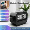 5 in1 Bluetooth Wireless Speaker Clock Alarm Light 15W Wireless Charging Charger