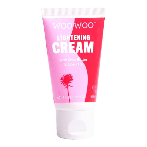 WooWoo Skin Lightening Cream for Evening Out Skin Tone - Intimate Natural Lightening Cream for Female & Male Private Areas - Bikini Dark Spot Removal - Women Body Parts Brightening - 40ml