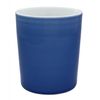 tomofac Glass Navy 7.5 cm Hasami Key Point Double Walled Low Cup